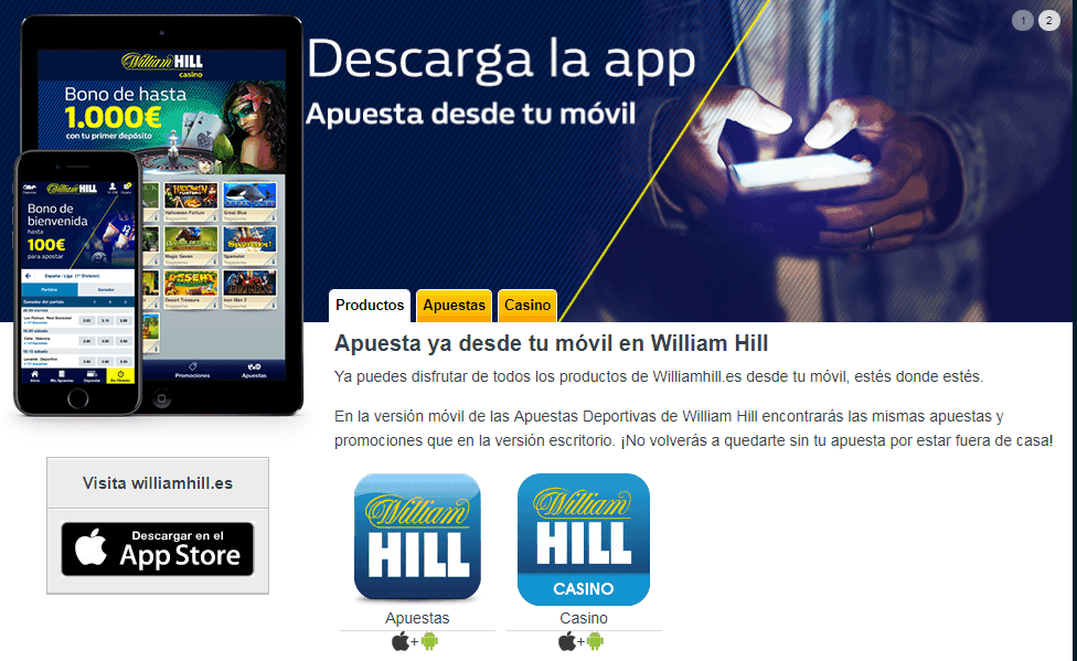 William Hill descargar App