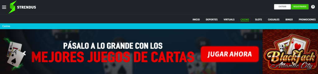 strendus oferta casino en vivo