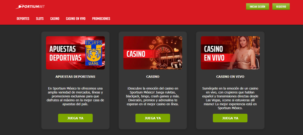 SPORTIUMBET bono apuestas combinadas