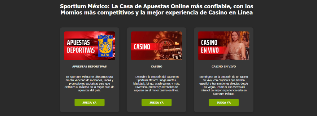 Sportiumbet casino en directo