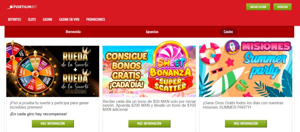sportiumbet bono casino