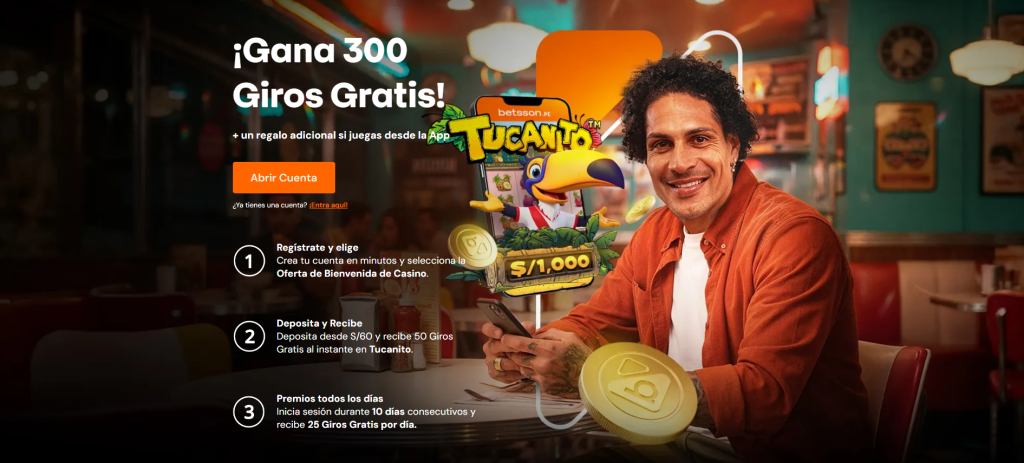BETSSON bono casino