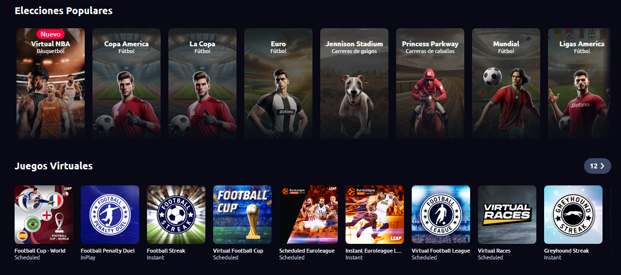 betano ofertas para deportes